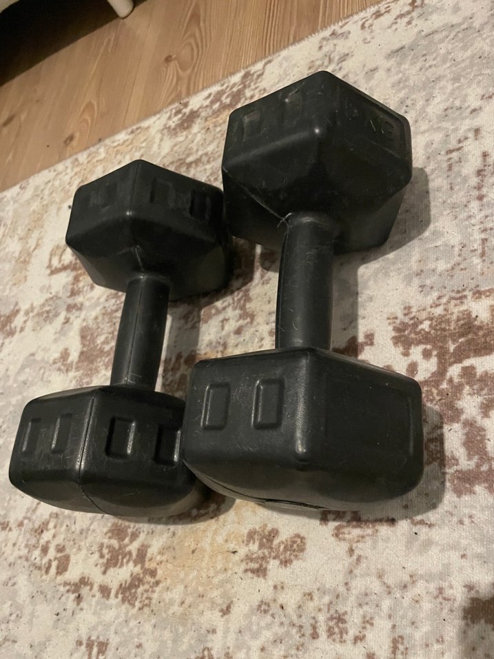 2 adet 5kg dumbell - Görsel 4