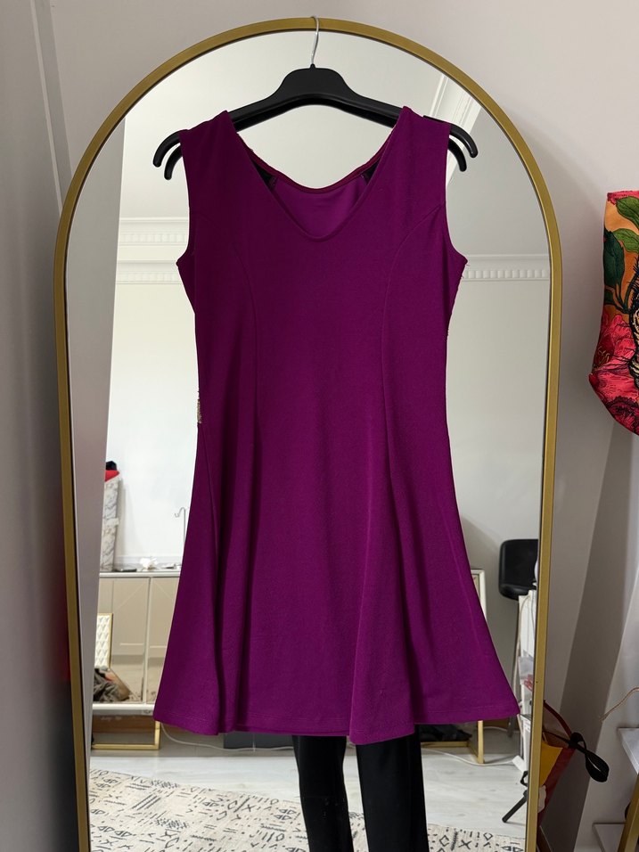 Fuşya abiye - Görsel 2