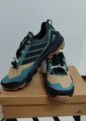 Turkuaz Desenli Erkek Outdoor Ayakkabı - Görsel 4