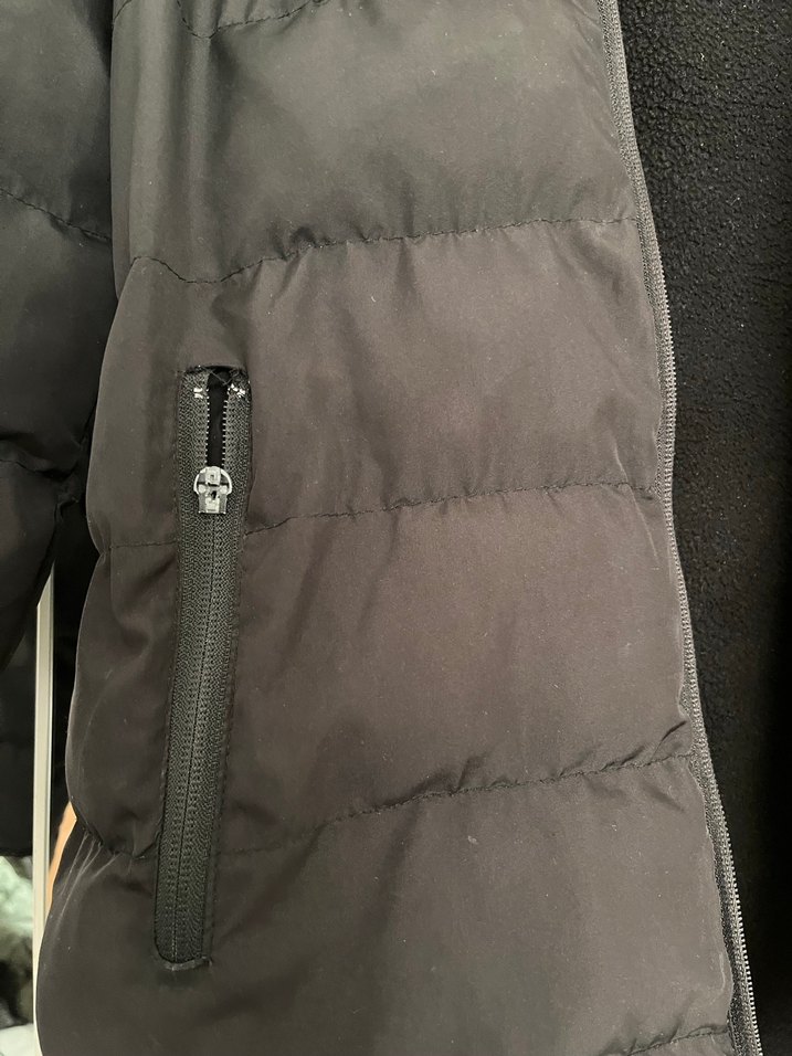 Siyah Fermuarlı Erkek Midi Mont - Görsel 4