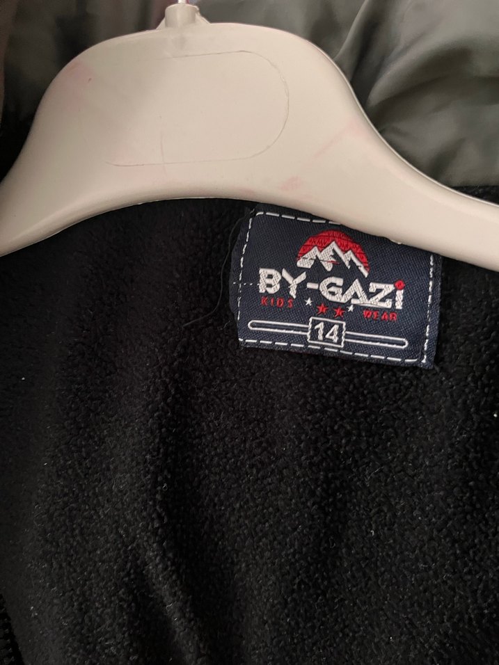 Gri Erkek Çocuk Kürklü Street Wear Mont - Görsel 3