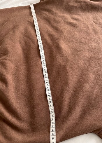 Kahverengi Kadın Süet Sweatshirt - Görsel 3