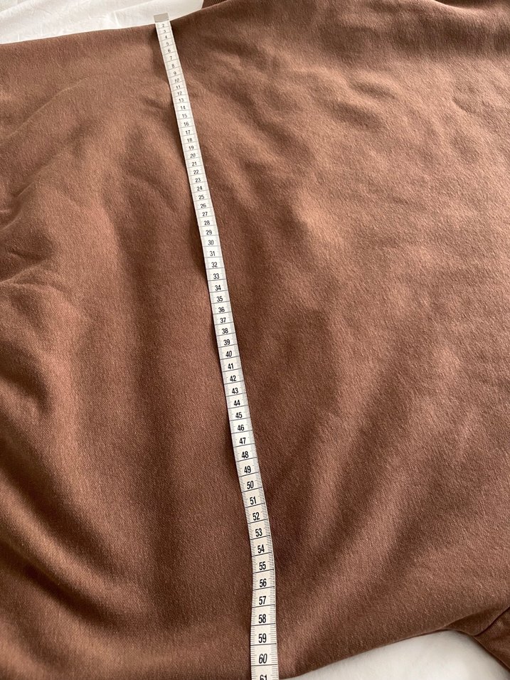 Kahverengi Kadın Süet Sweatshirt - Görsel 3