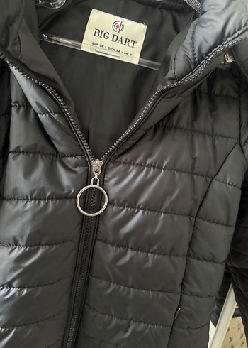 Siyah Kadın Kapitone Mont - BIGDART - Görsel 2