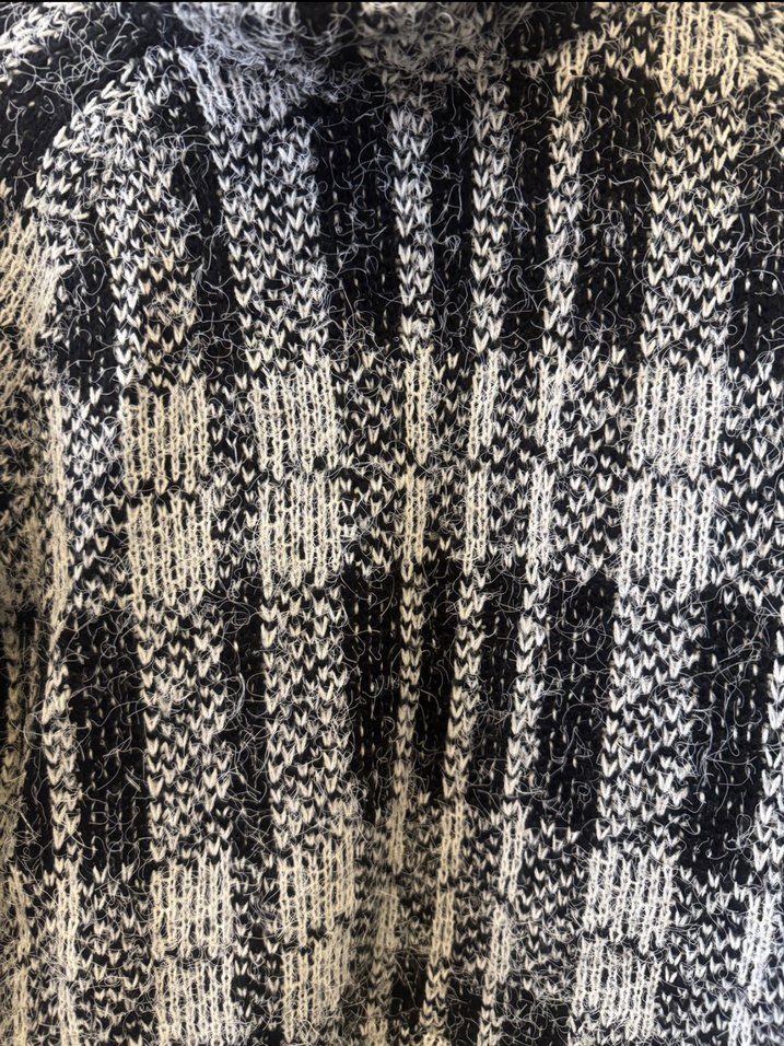 Gri Balıkçı Yaka Örgü Kadın Kazak - Görsel 3