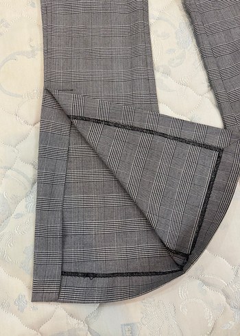 Gri Kadın Kumaş Pantolon - Görsel 4