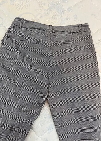 Gri Kadın Kumaş Pantolon - Görsel 3