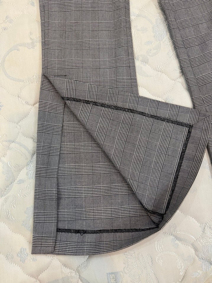 Gri Kadın Kumaş Pantolon - Görsel 4