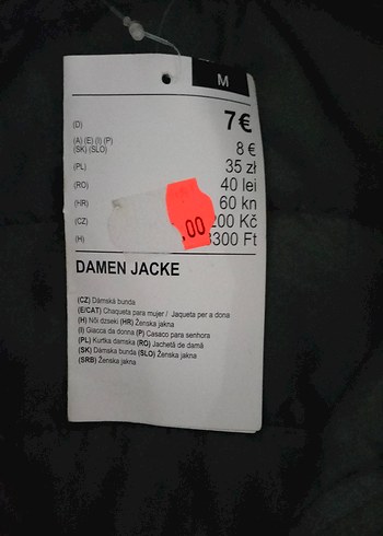 Siyah  Fermuarlı Mont m beden - Görsel 4