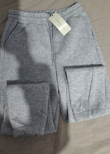 Gri Salaş Eşofman Altı erkek kadın - Görsel 2