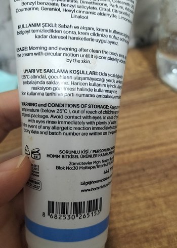 hiç kullanılmadı beyazlatıcı krem - Görsel 2