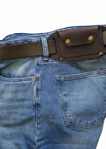 El Yapımı Hakiki Deri Erkek Cüzdan & Kartlık - Görsel 7