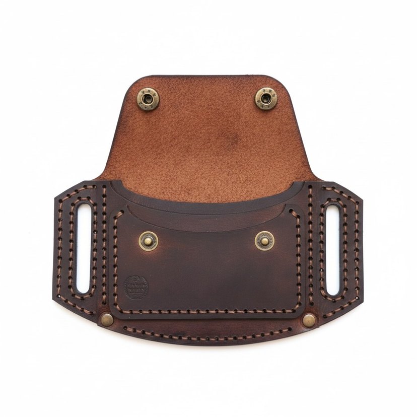 El Yapımı Hakiki Deri Erkek Cüzdan & Kartlık - Görsel 4