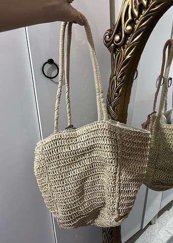 Hasır plaj çantası - Görsel 3