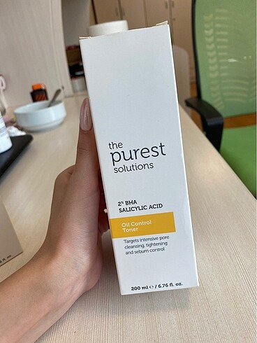 The purest solution salisilik asitli tonik