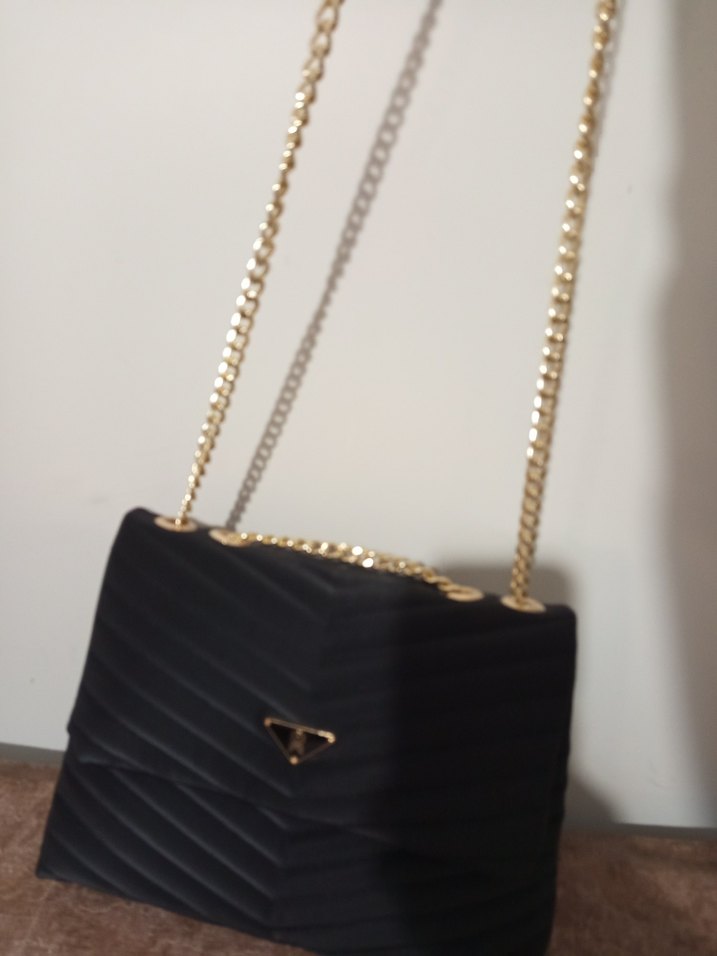 Klasik Kahverengi Süet İki Bölmeli Kadın Çantası - Görsel 4