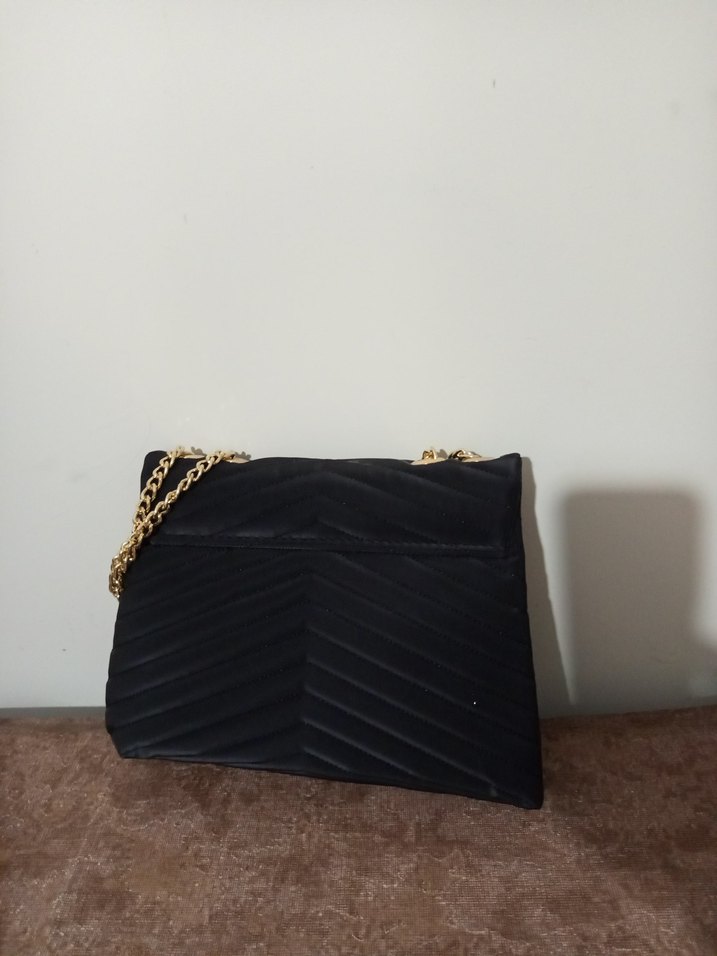 Klasik Kahverengi Süet İki Bölmeli Kadın Çantası - Görsel 3