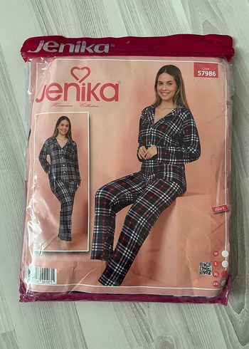 Kadın süet pijama takımı - Görsel 7