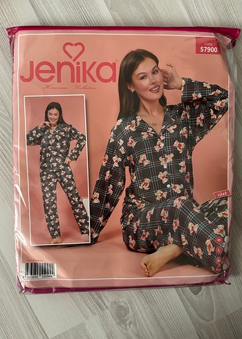 Kadın süet pijama takımı - Görsel 6