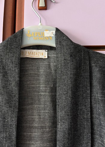 Keten Kadın ceket - Görsel 3