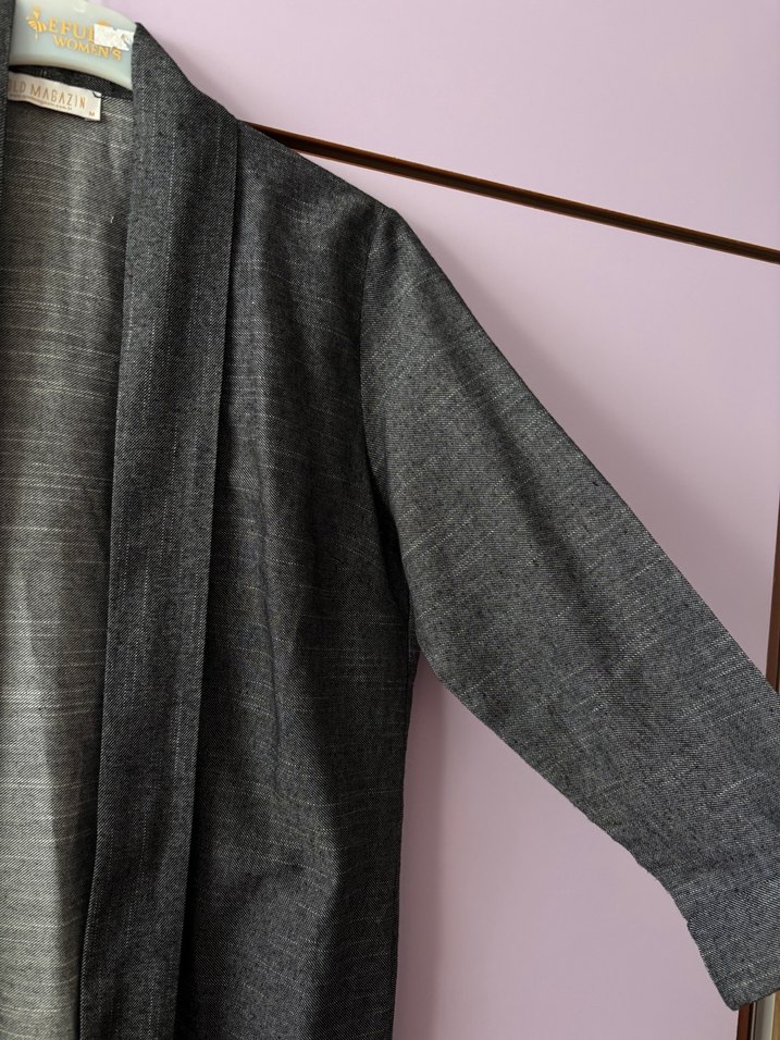 Keten Kadın ceket - Görsel 2