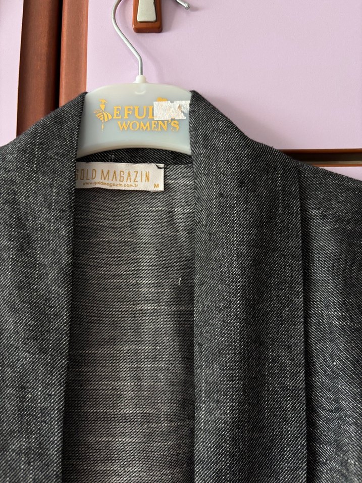 Keten Kadın ceket - Görsel 3