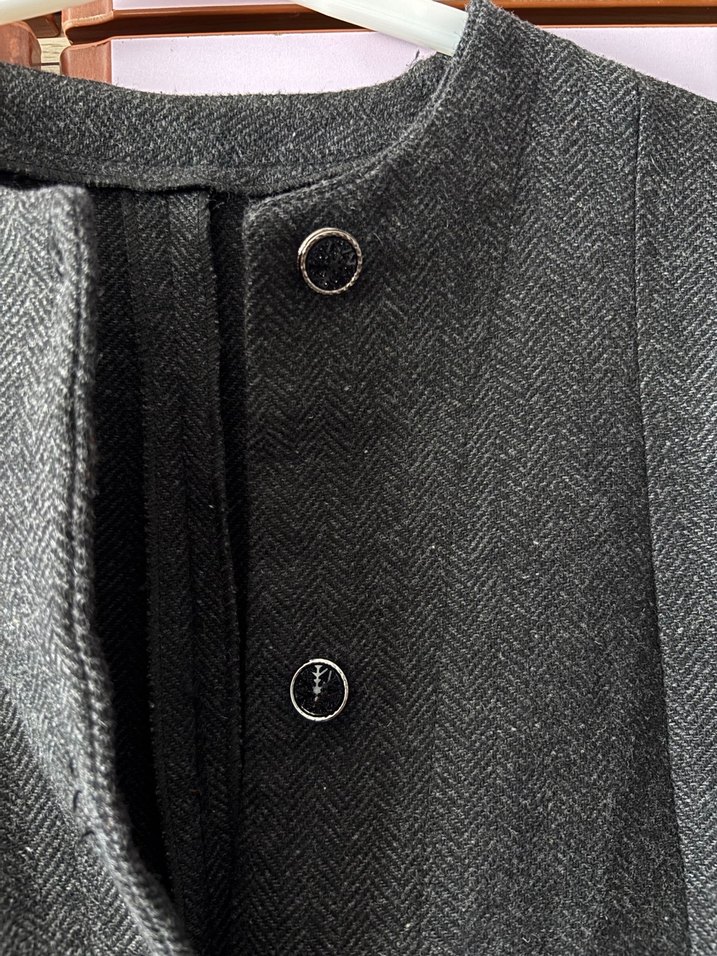 Keten Kadın Midi Ceket - Görsel 2