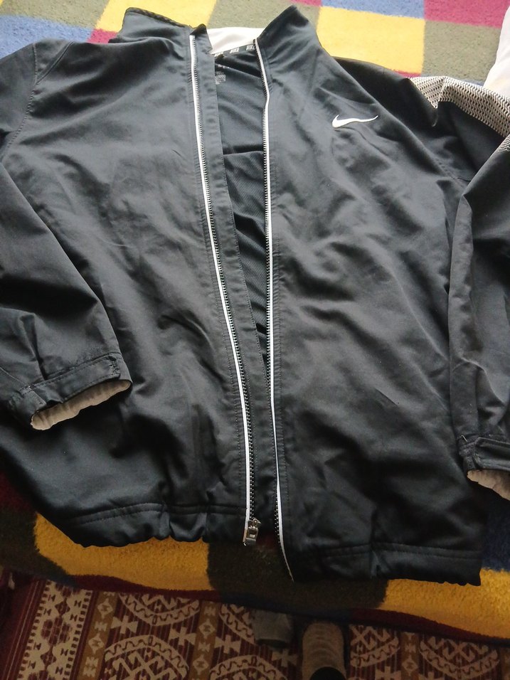 Erkek Siyah Fermuarlı Midi Yağmurluk L BEDEN - Görsel 3