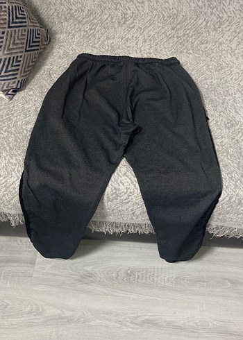 Gri Fermuarlı Erkek Eşofman Altı - Görsel 5