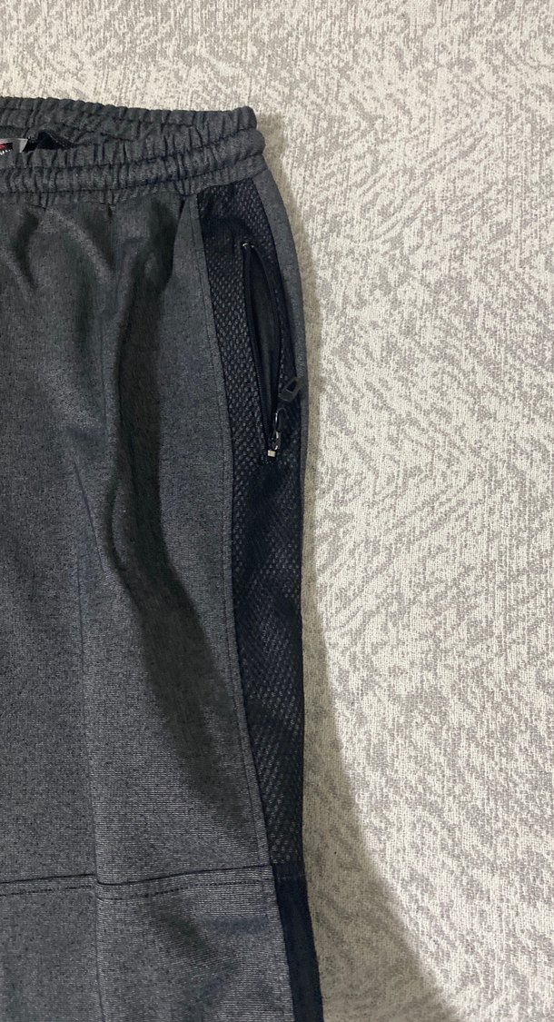 Gri Fermuarlı Erkek Eşofman Altı - Görsel 2