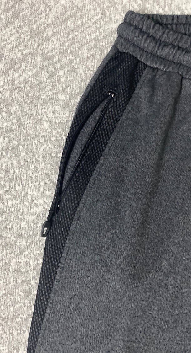 Gri Fermuarlı Erkek Eşofman Altı - Görsel 3