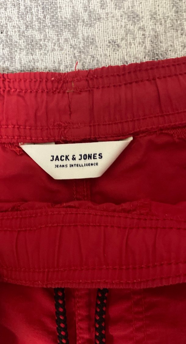 Kırmızı Erkek Mini Şort Mayo - Görsel 2