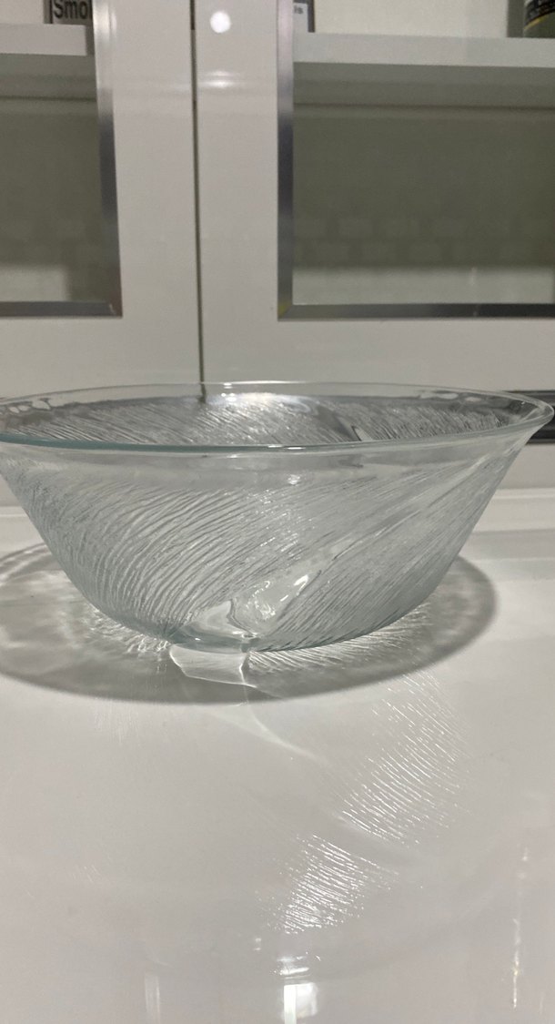 Beyaz Desensiz Cam Kase - Görsel 2