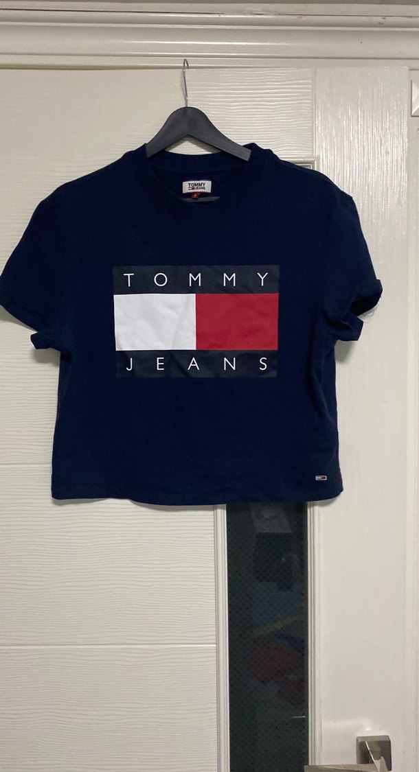 Lacivert baskılı tişört - Görsel 3