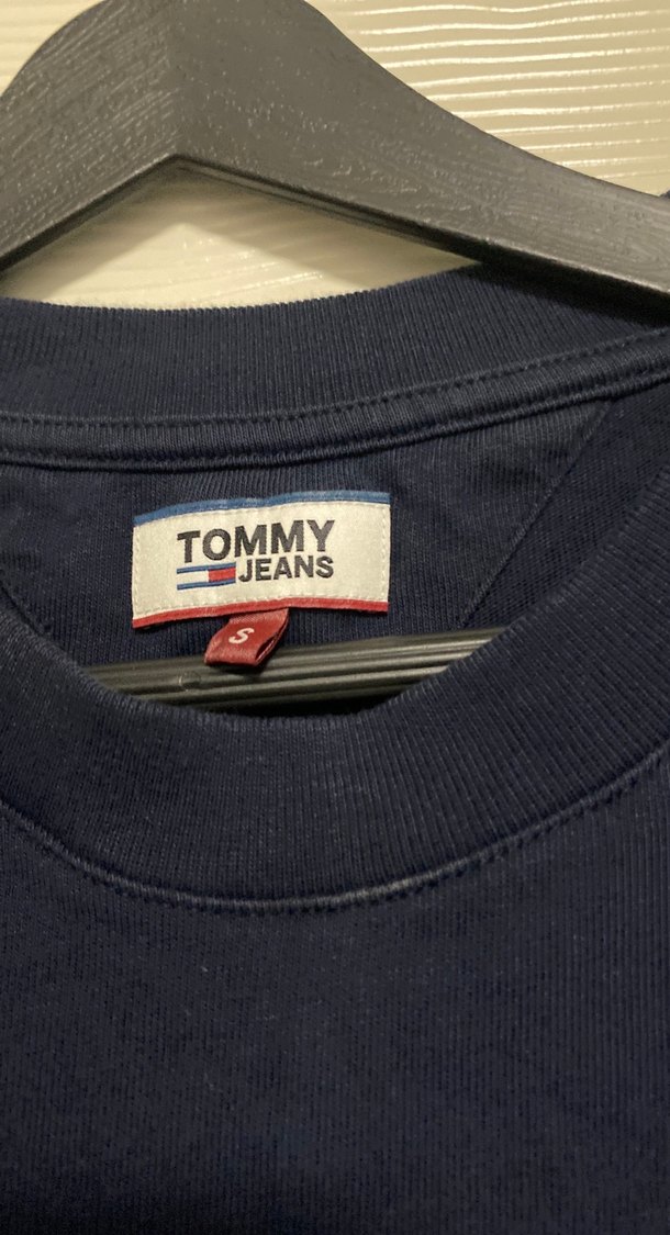 Lacivert baskılı tişört - Görsel 2