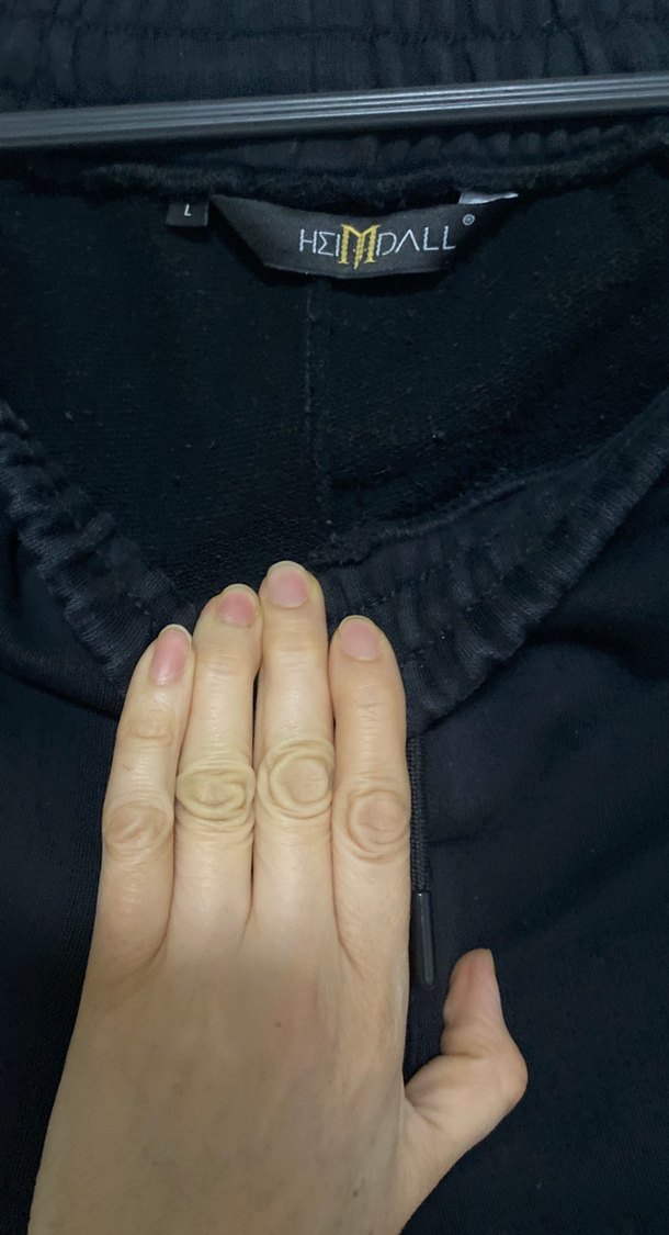 Siyah Kadın Rahat Kesim Eşofman Altı - Görsel 4