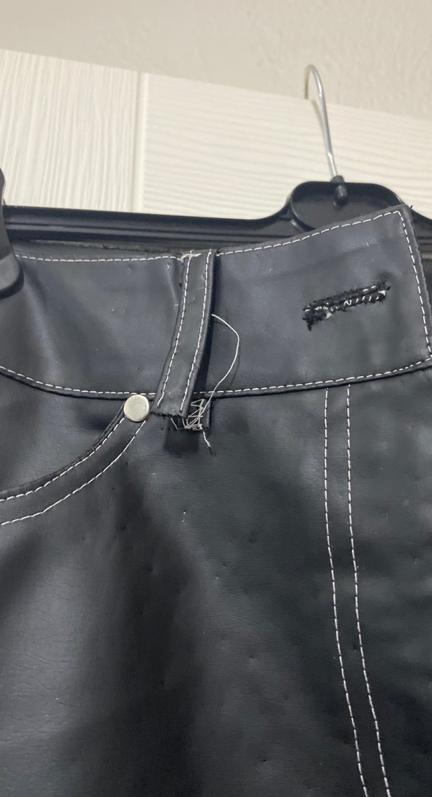 38 beden deri pantolon - Görsel 3