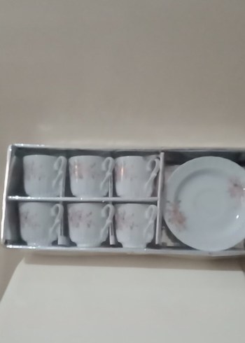6 kişilik kahve fincan takımı - Görsel 2