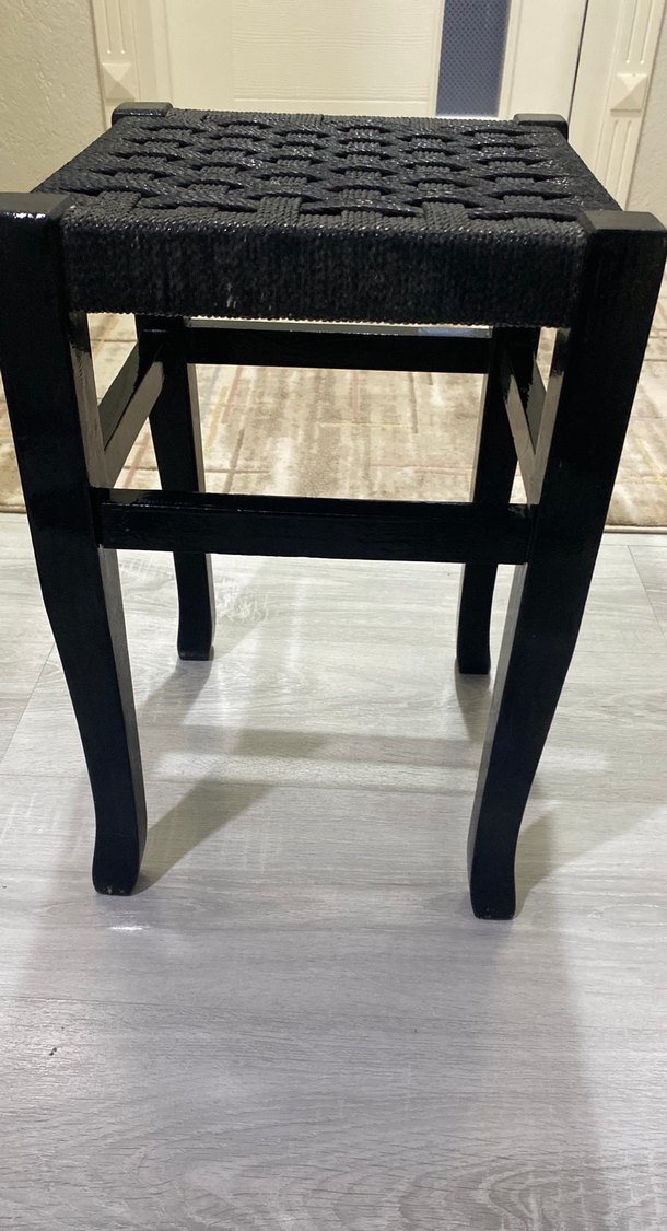 Siyah Örgülü Çocuk Sandalyesi - Görsel 2