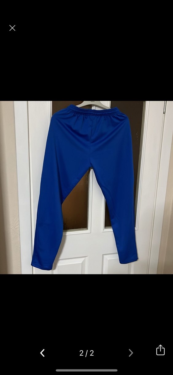 Erkek Futbol Mavi Eşofman Altı - Görsel 2