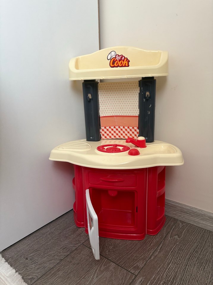 Renkli Çocuk Oyun Mutfak Seti - Görsel 2