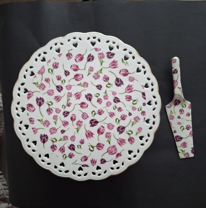 Kek Sunum Standı ve Spatula - Görsel 2