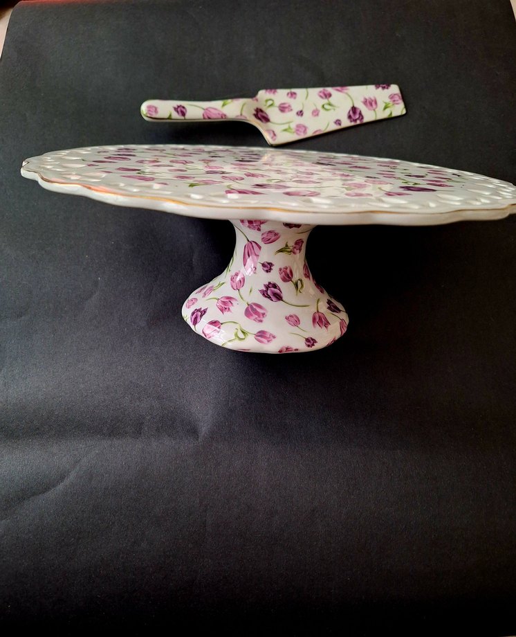 Kek Sunum Standı ve Spatula - Görsel 3