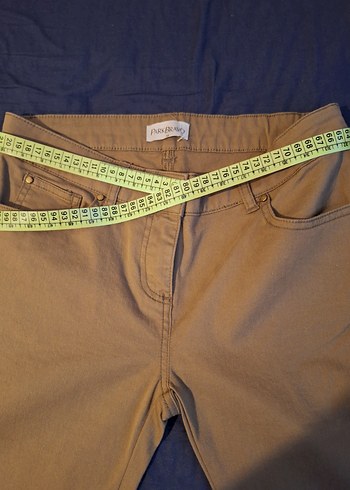 Haki Kadın Pantolon Midi Boy Fermuarlı - Görsel 6