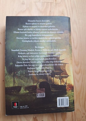 Efsane_Bir Barbaros Romanı İskender Pala - Görsel 2