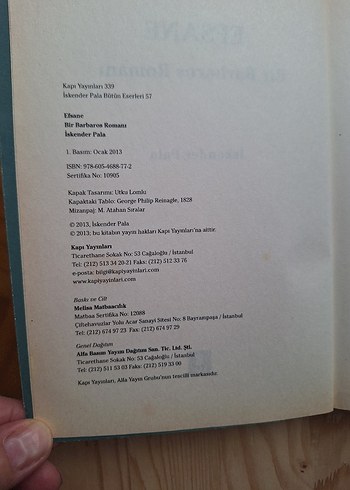 Efsane_Bir Barbaros Romanı İskender Pala - Görsel 3