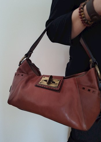 Vintage Bohem Deri Kadın Çantası - Görsel 13