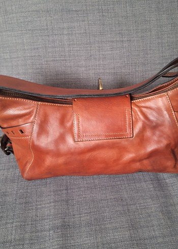 Vintage Bohem Deri Kadın Çantası - Görsel 5