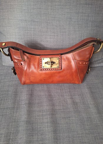 Vintage Bohem Deri Kadın Çantası - Görsel 2