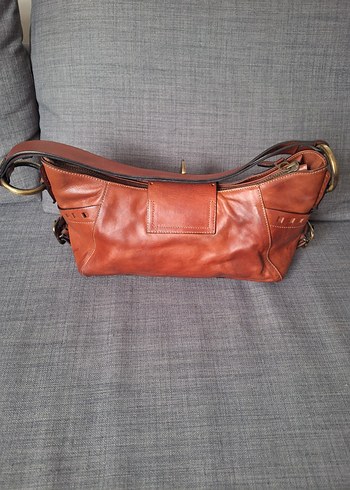 Vintage Bohem Deri Kadın Çantası - Görsel 4